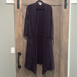 Lularoe Sarah Cardigan in Purple